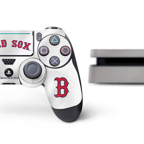 MLB Boston Red Sox Home Jersey PS4 Slim Bundle Skin