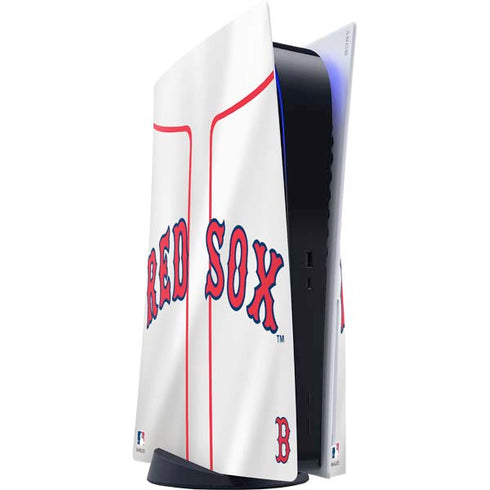 MLB Boston Red Sox Home Jersey PS5 Console Skin