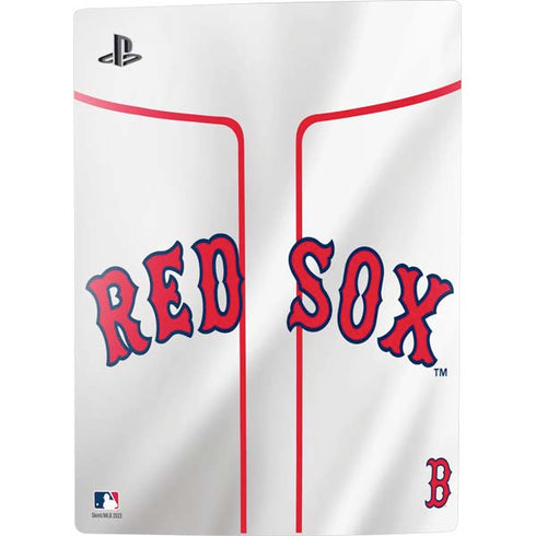 MLB Boston Red Sox Home Jersey PS5 Console Skin
