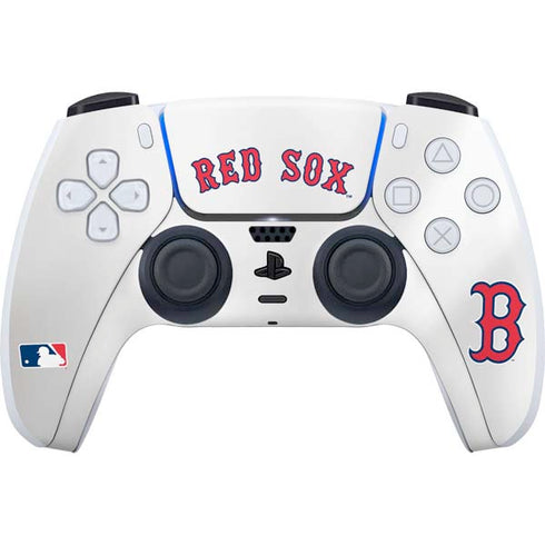MLB Boston Red Sox Home Jersey PS5 Controller Skin