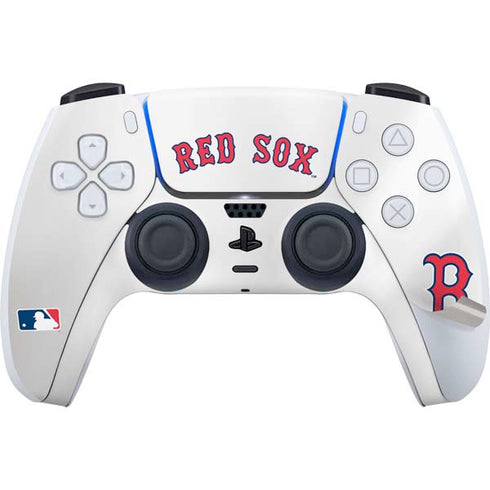 MLB Boston Red Sox Home Jersey PS5 Controller Skin