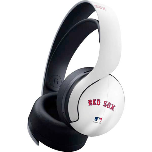 MLB Boston Red Sox Home Jersey PULSE 3D Wireless Headset for PS5 Skin