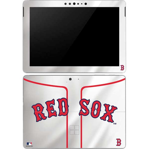 MLB Boston Red Sox Home Jersey Surface Go Skin