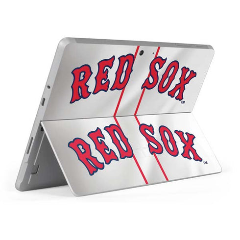 MLB Boston Red Sox Home Jersey Surface Go Skin