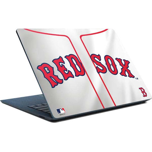 MLB Boston Red Sox Home Jersey Surface Laptop Skin