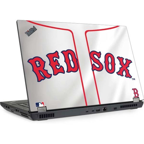 MLB Boston Red Sox Home Jersey Lenovo ThinkPad Skin