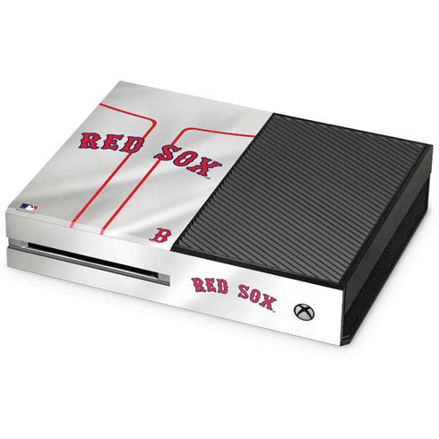 MLB Boston Red Sox Home Jersey Xbox One Console Skin
