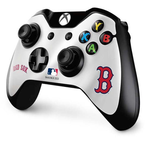 MLB Boston Red Sox Home Jersey Xbox One Controller Skin