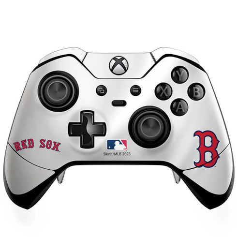 MLB Boston Red Sox Home Jersey Xbox One Elite Controller Skin