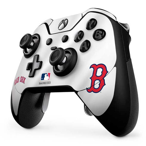 MLB Boston Red Sox Home Jersey Xbox One Elite Controller Skin