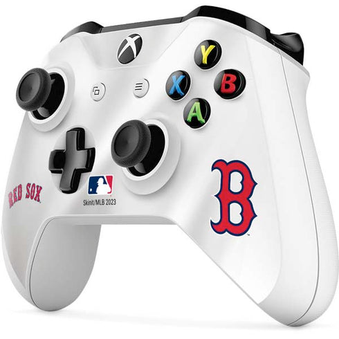 MLB Boston Red Sox Home Jersey Xbox One S Controller Skin