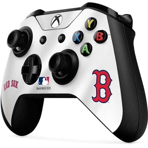 MLB Boston Red Sox Home Jersey Xbox One X Controller Skin