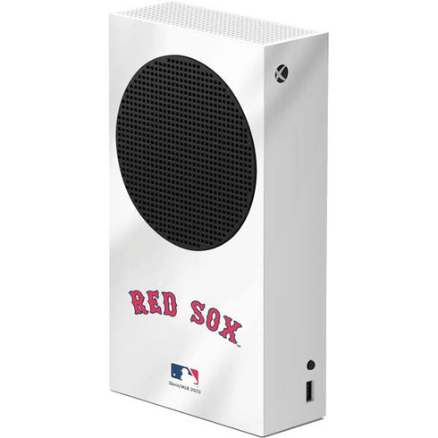 MLB Boston Red Sox Home Jersey Xbox Series S Console Skin
