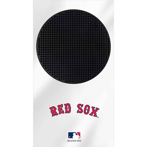 MLB Boston Red Sox Home Jersey Xbox Series S Console Skin