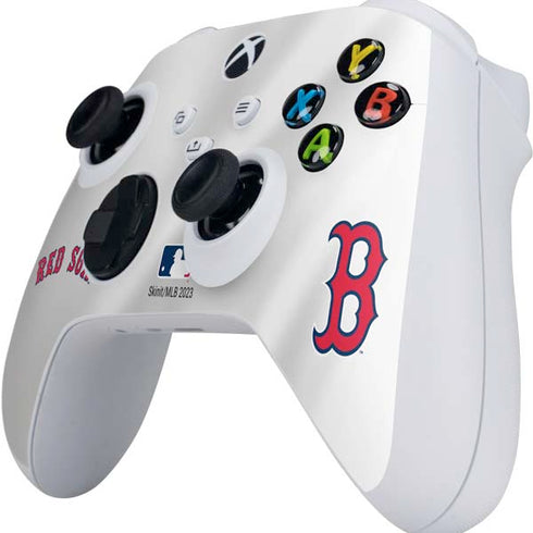 MLB Boston Red Sox Home Jersey Xbox Series S Controller Skin