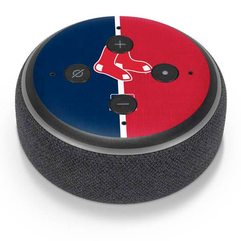 MLB Boston Red Sox Split Amazon Echo Dot Skin