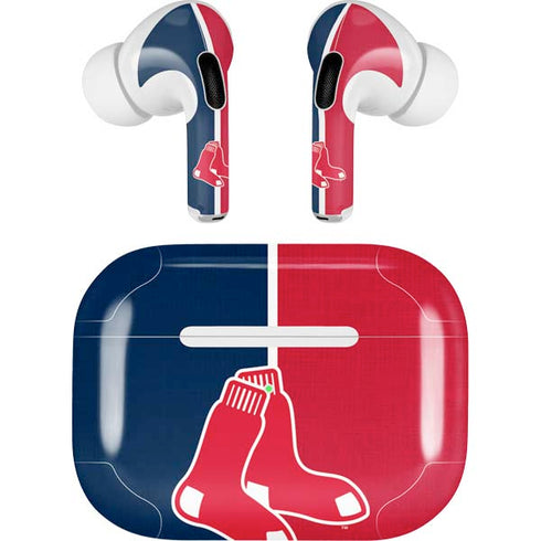 MLB Boston Red Sox Split Apple AirPods Pro Skin