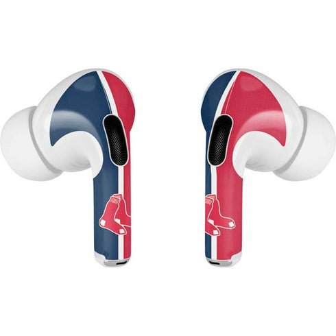 MLB Boston Red Sox Split Apple AirPods Pro Skin