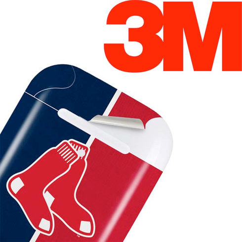 MLB Boston Red Sox Split Apple AirPods Skin
