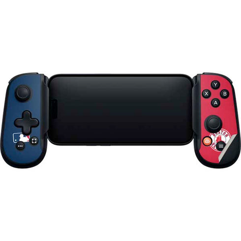 MLB Boston Red Sox Split Backbone One for iPhone Game Controller Skin