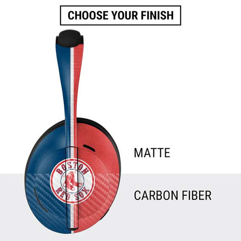 MLB Boston Red Sox Split Bose Noise Cancelling Headphones 700 Skin