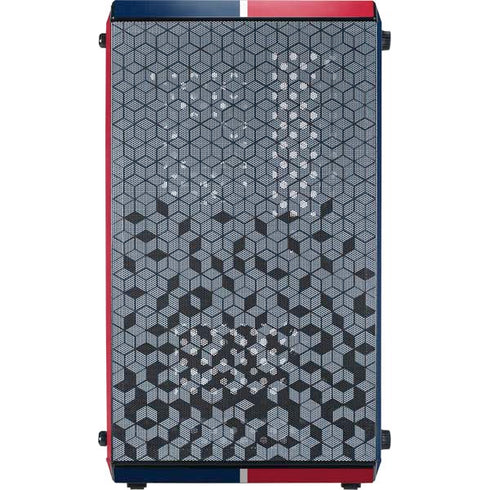 MLB Boston Red Sox Split Cooler Master MasterBox Q300L Mini Tower Skin