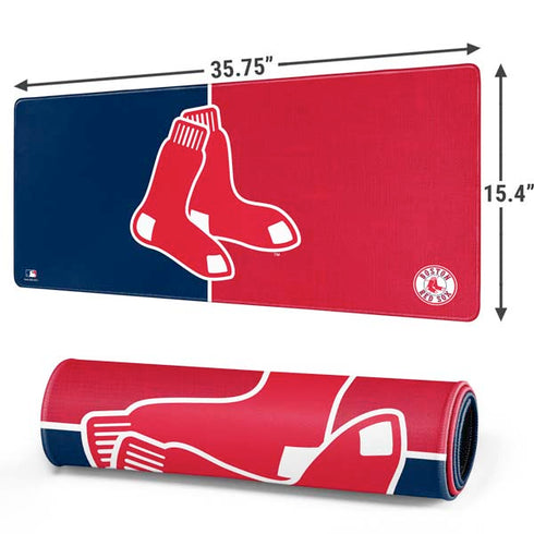 MLB Boston Red Sox Split Gaming Mouse Pad