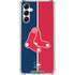 MLB Boston Red Sox Split Galaxy A15 5G Clear Case