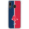 MLB Boston Red Sox Split Galaxy A20 Clear Case