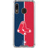 MLB Boston Red Sox Split Galaxy A30 Clear Case