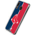 MLB Boston Red Sox Split Galaxy A30 Clear Case