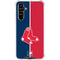 MLB Boston Red Sox Split Galaxy A54 5G Clear Case