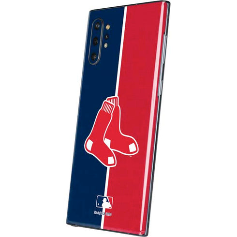MLB Boston Red Sox Split Galaxy Note 10 Plus Skin