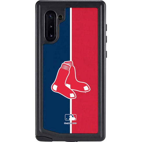 MLB Boston Red Sox Split Galaxy Note 10 Waterproof Case