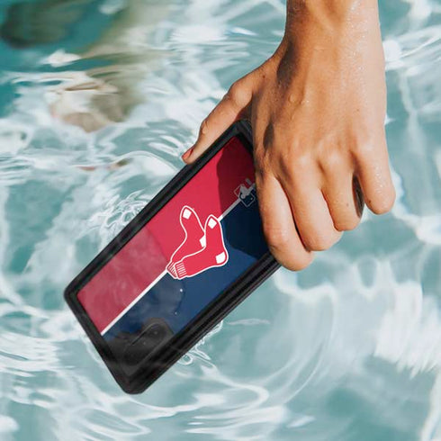MLB Boston Red Sox Split Galaxy Note 10 Waterproof Case