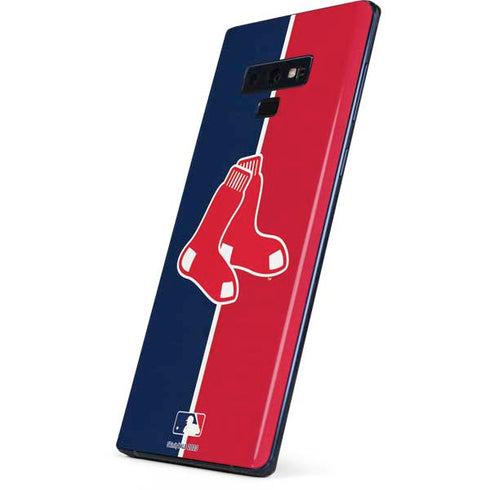 MLB Boston Red Sox Split Galaxy Note 9 Skin