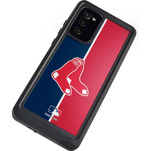 MLB Boston Red Sox Split Galaxy Note20 5G Waterproof Case