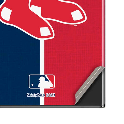 MLB Boston Red Sox Split Galaxy Note20 Ultra 5G Skin