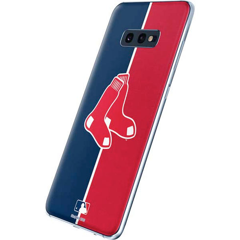 MLB Boston Red Sox Split Galaxy S10e Skin