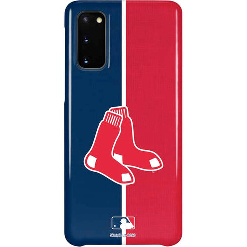 MLB Boston Red Sox Split Galaxy S20 Lite Case
