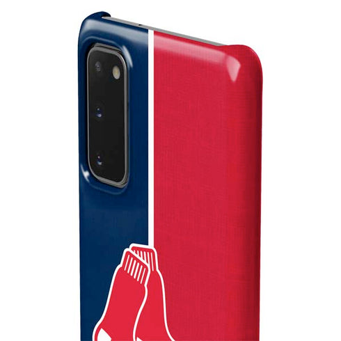 MLB Boston Red Sox Split Galaxy S20 Lite Case