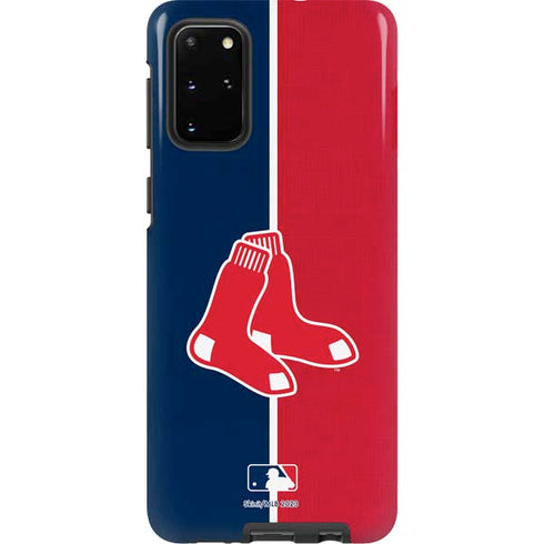 MLB Boston Red Sox Split Galaxy S20 Plus Pro Case