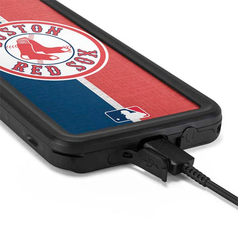MLB Boston Red Sox Split Galaxy S20 Plus Waterproof Case