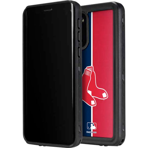 MLB Boston Red Sox Split Galaxy S20 Plus Waterproof Case
