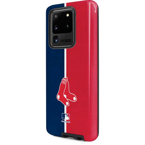MLB Boston Red Sox Split Galaxy S20 Ultra 5G Pro Case
