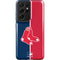 MLB Boston Red Sox Split Galaxy S21 Ultra 5G Pro Case