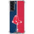MLB Boston Red Sox Split Galaxy S22 Clear Case