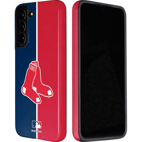 MLB Boston Red Sox Split Galaxy S22 Plus Pro Case