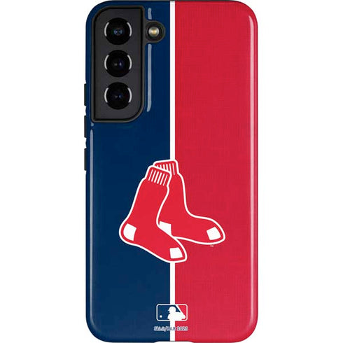MLB Boston Red Sox Split Galaxy S22 Pro Case
