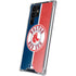 MLB Boston Red Sox Split Galaxy S22 Ultra Clear Case